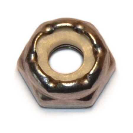 Lock Nut, #10-32, 18-8 Stainless Steel, Not Graded, 15 PK